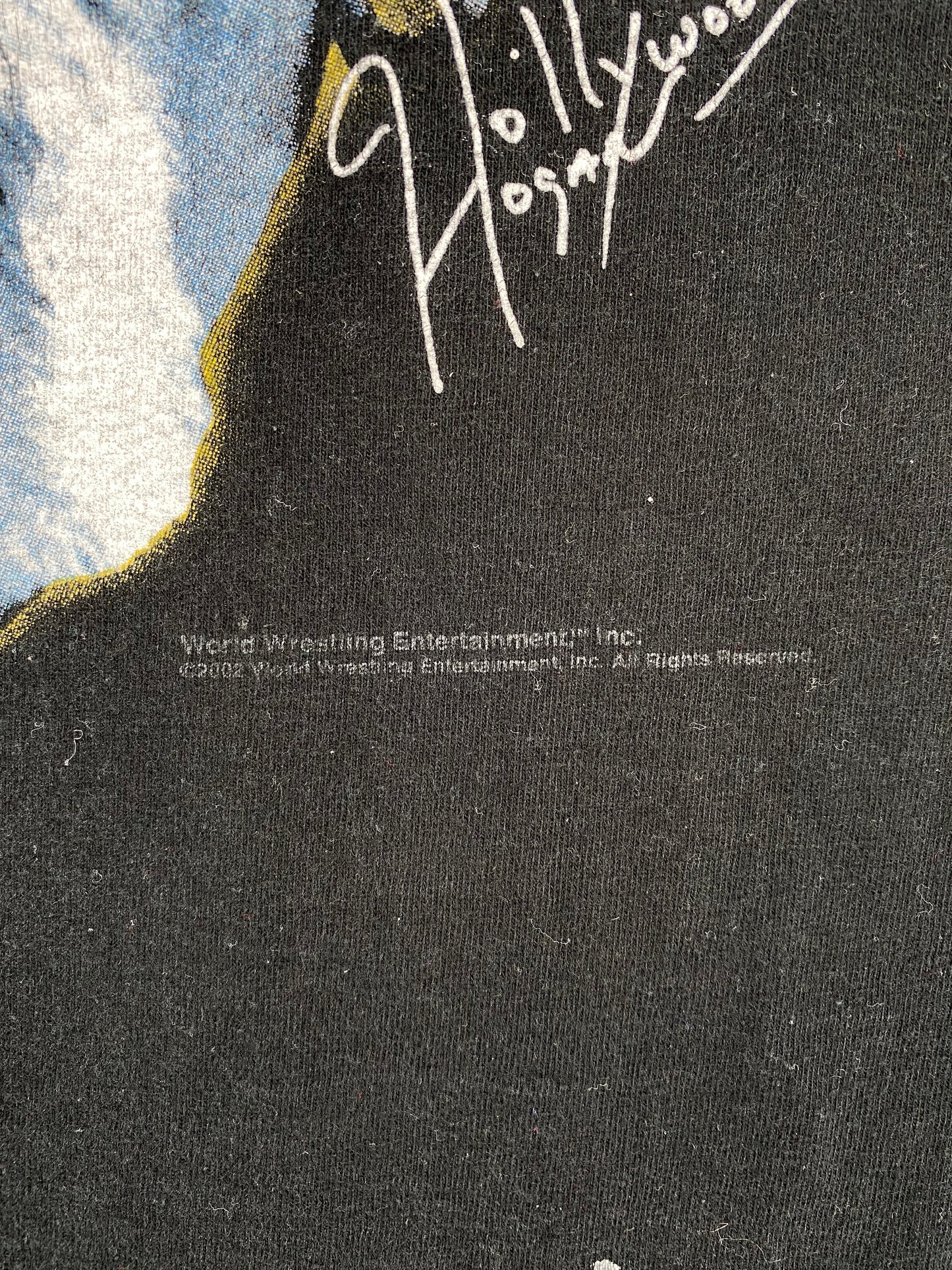 2002 HULK HOGAN Size XXL Vintage WWE T-Shirt / A3086