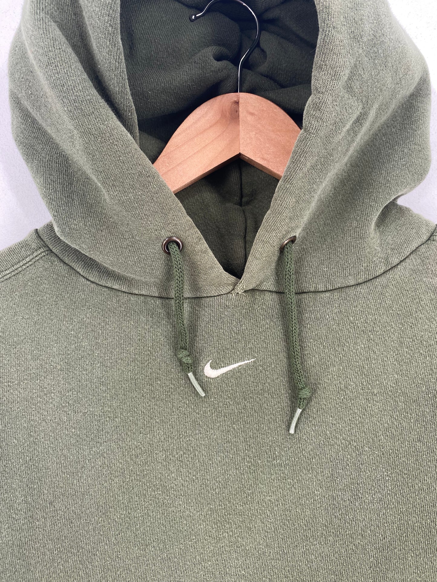 90's NIKE CENTER SWOOSH Made in USA Size M Vintage Hoodie Sweat-shirt / A3088