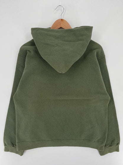 90's NIKE CENTER SWOOSH Made in USA Size M Vintage Hoodie Sweat-shirt / A3088