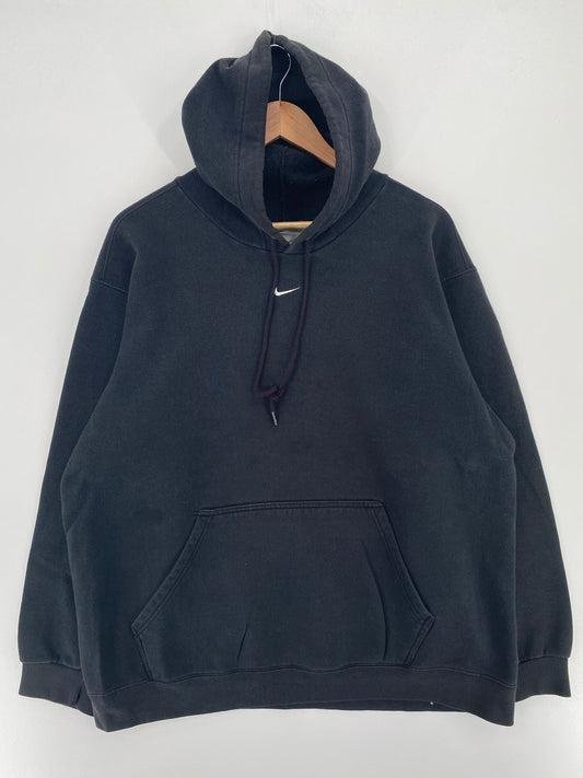 00' NIKE CENTER SWOOSH Size XL Vintage Hoodie Sweat-shirt / A3089