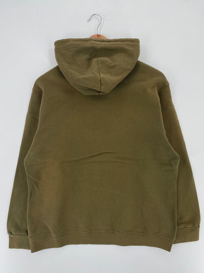 00' NIKE CENTER SWOOSH Size M Vintage Hoodie Sweat-shirt / A3090