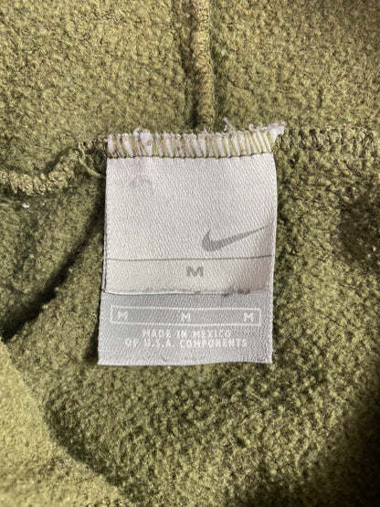 00' NIKE CENTER SWOOSH Size M Vintage Hoodie Sweat-shirt / A3090