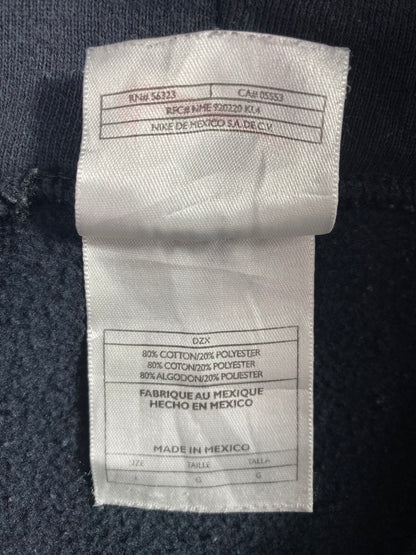 90's NIKE CENTER SWOOSH Size L Vintage Hoodie Sweat-shirt / A3091