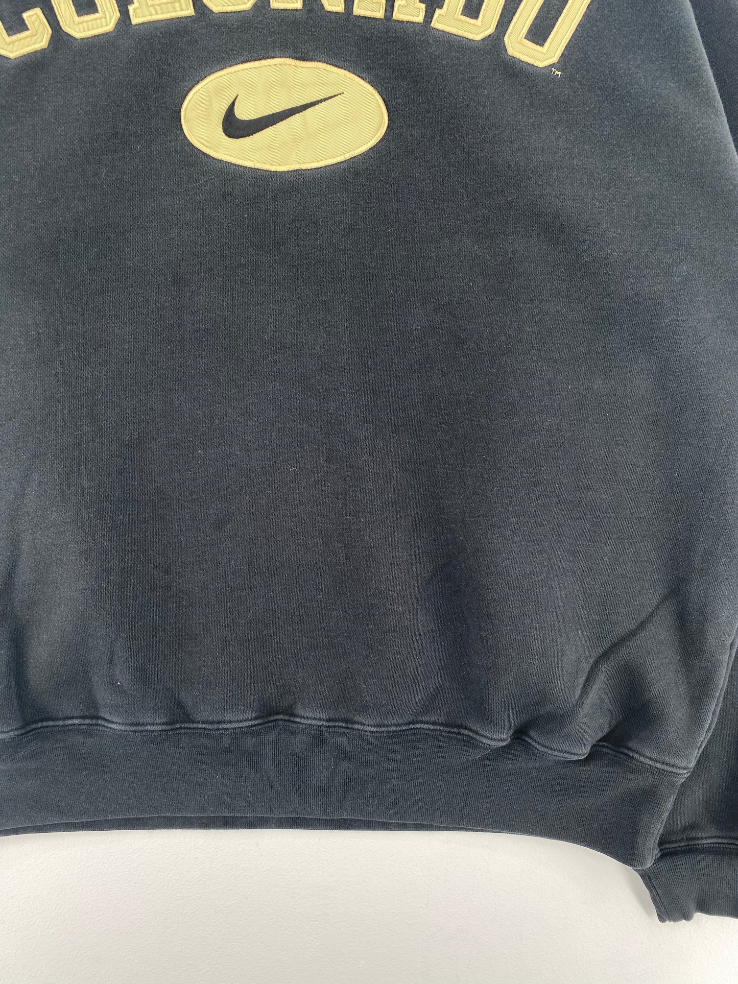 00' NIKE COLORADO Size L Vintage College Sweat-shirt / A3093