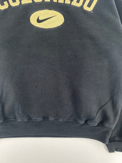 00' NIKE COLORADO Size L Vintage College Sweat-shirt / A3093