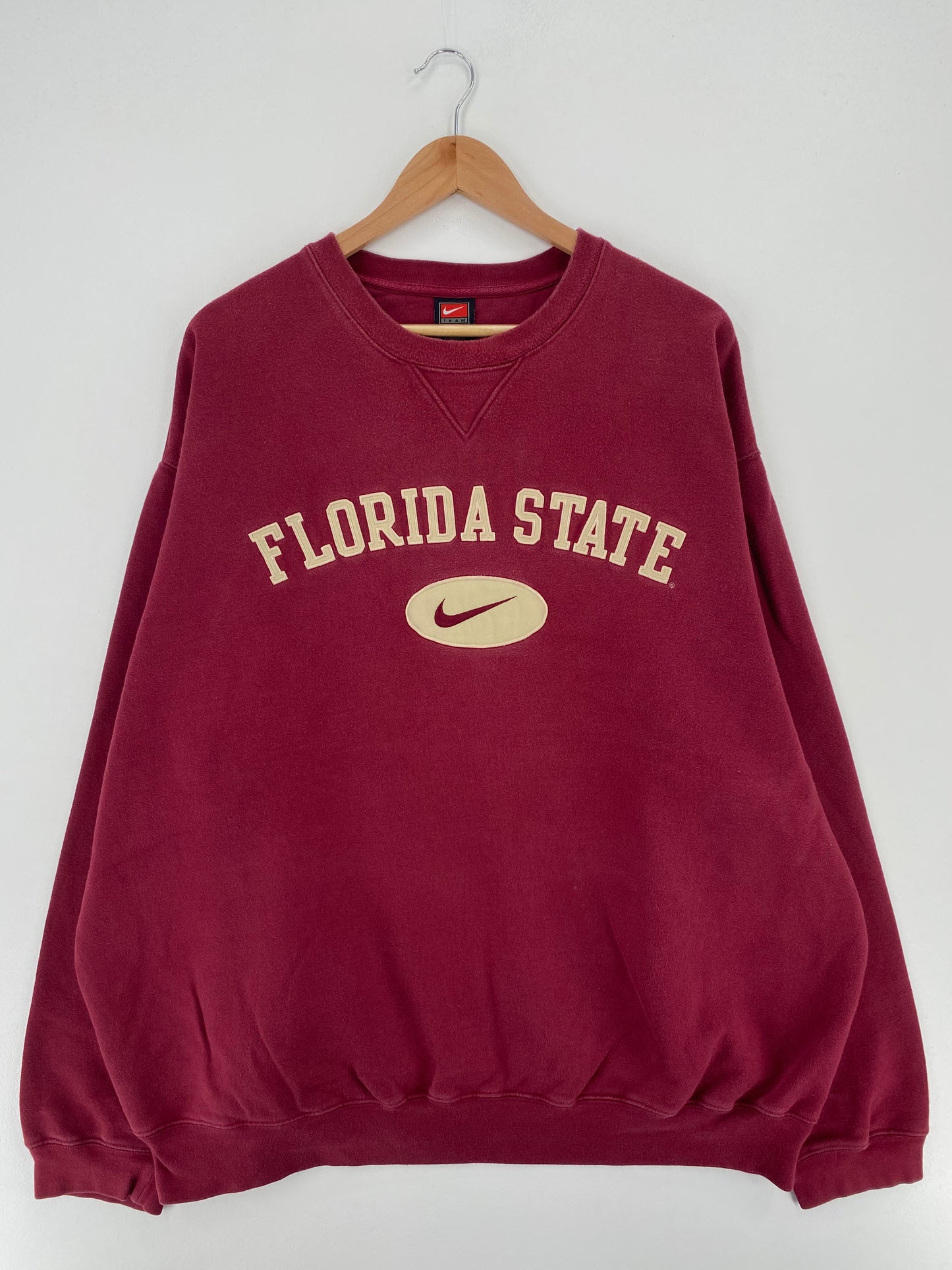 00' NIKE FLORIDA STATE Size XXL Vintage College Sweat-shirt / A3096