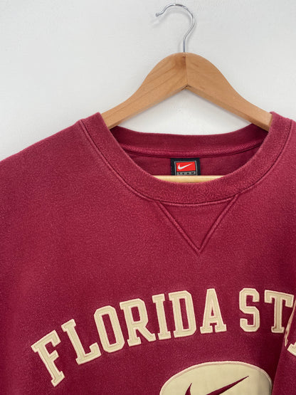 00' NIKE FLORIDA STATE Size XXL Vintage College Sweat-shirt / A3096
