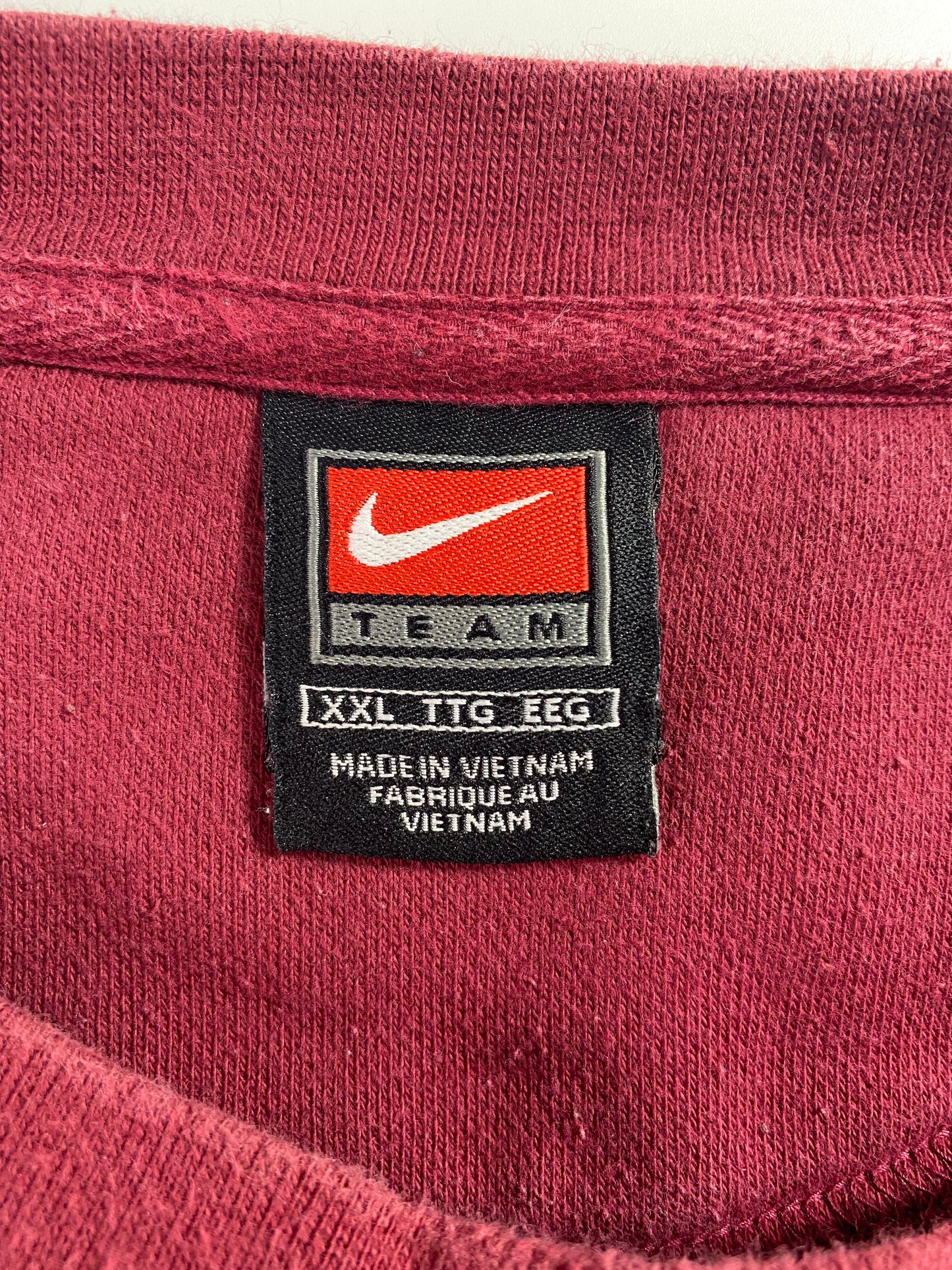 00' NIKE FLORIDA STATE Size XXL Vintage College Sweat-shirt / A3096