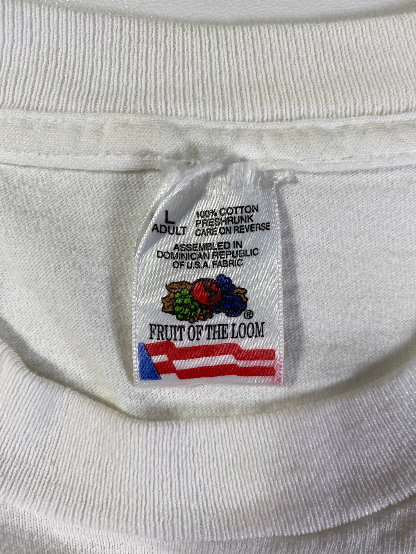 90's UNIVERSITY OF PITTSBURGH Size L Vintage College T-Shirt / A3107