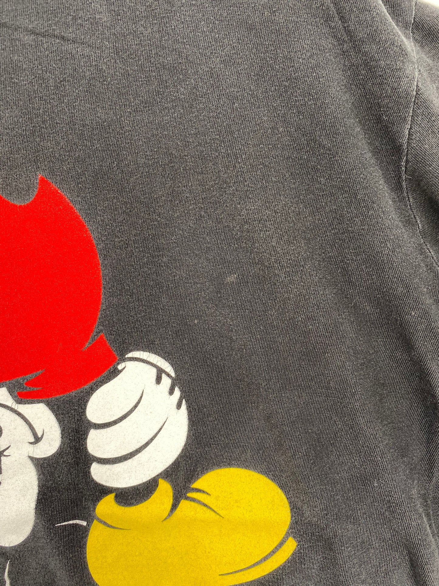 90's DISNEY MICKEY Size No Tag (Approx.XL) Vintage T-Shirt / A3112