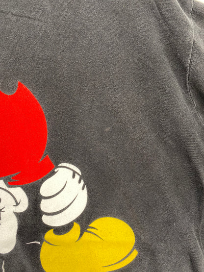 90's DISNEY MICKEY Size No Tag (Approx.XL) Vintage T-Shirt / A3112