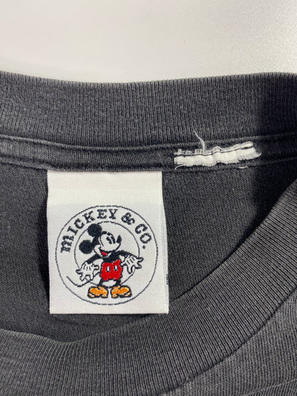 90's DISNEY MICKEY Size No Tag (Approx.XL) Vintage T-Shirt / A3112