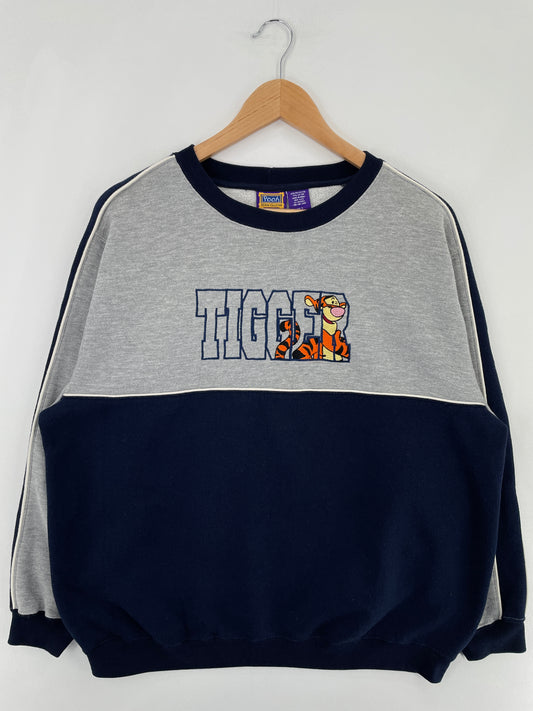 Vintage DISNEY TIGGER Size XL Sweat-shirt / E2471S