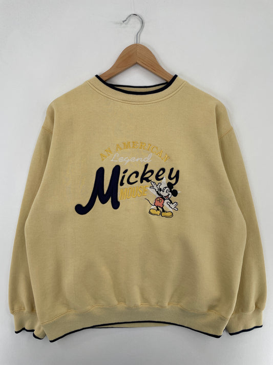 90's DISNEY MICKEY Size XL Vintage Sweat-shirt / E2477S