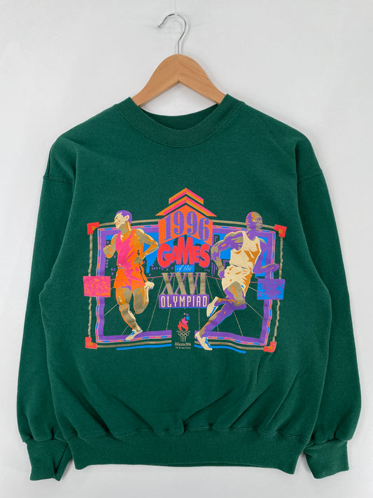1996 ATLANTA OLYMPIC Size L Vintage Sweat-shirt / E2493S