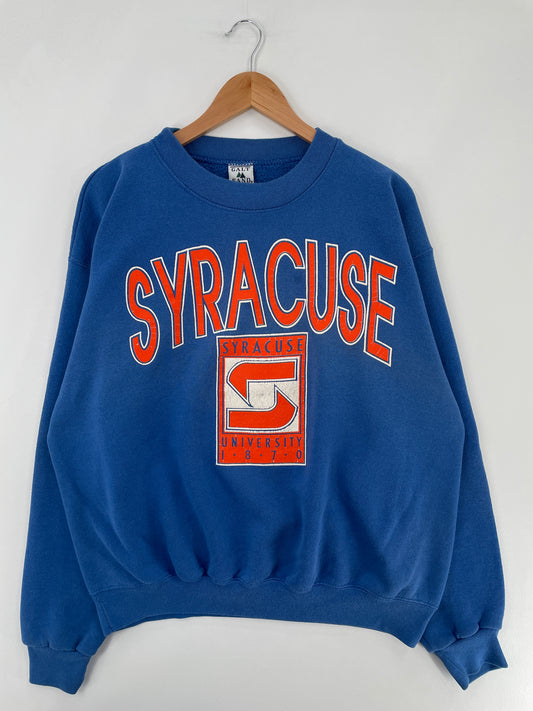 90's SYRACUSE Made in USA Size XL Vintage College Sweat-shirt / E2508S