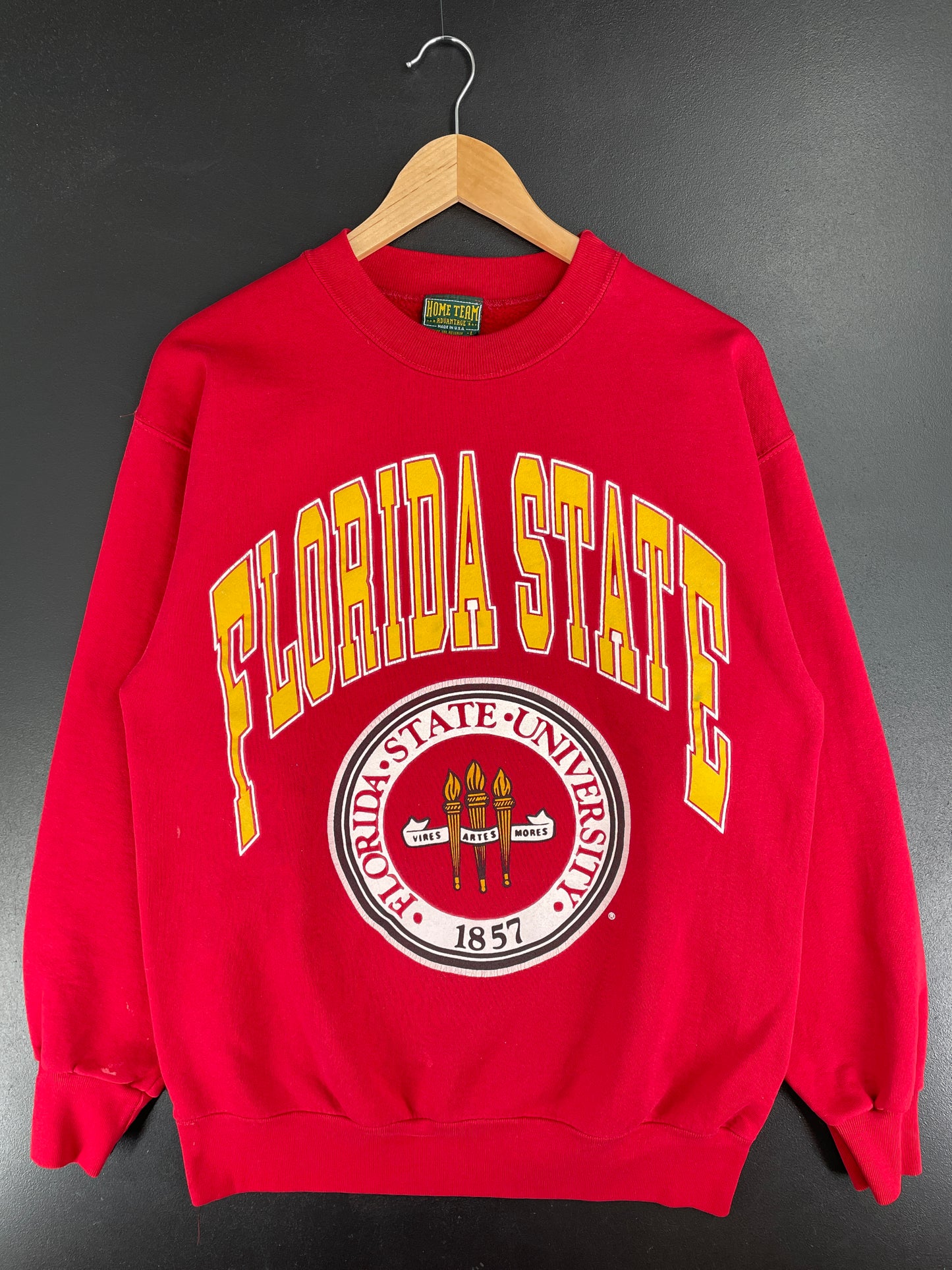 90's FLORIDA STATE Made in USA Size L Vintage College Sweat-shirt / E2514S