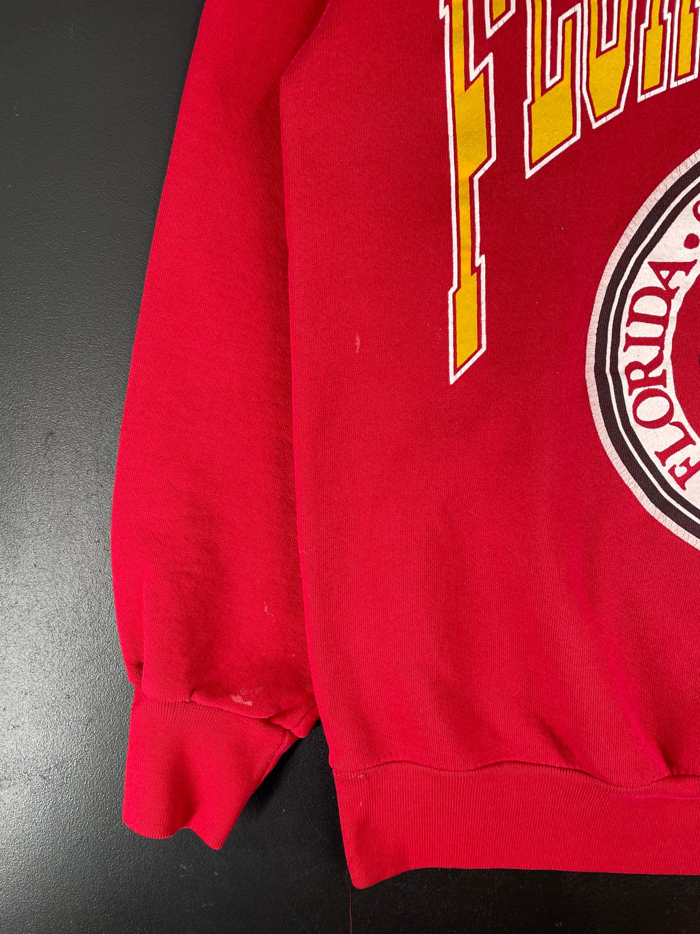 90's FLORIDA STATE Made in USA Size L Vintage College Sweat-shirt / E2514S