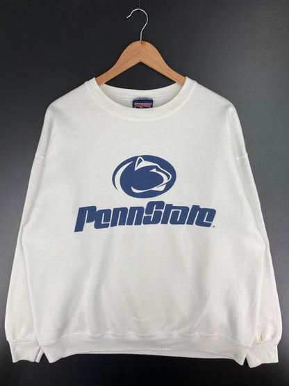 90's PENN STATE Made in USA Size XL Vintage College Sweat-shirt / A3182