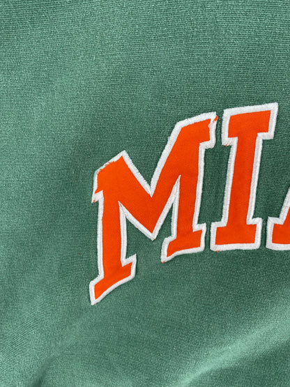 Vintage MIAMI Size XL Vintage College Sweat-shirt / A3186