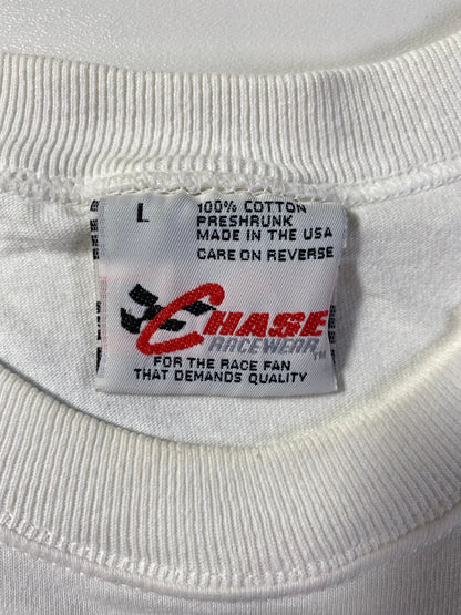 90's DALE JARRETT x FORD Made in USA Size L Vintage Racing T-Shirt / E3040T
