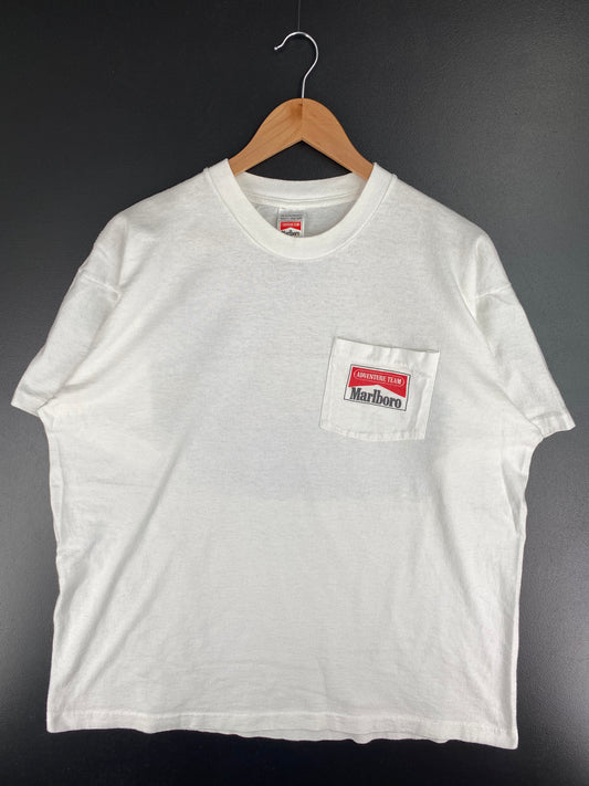 90's MARLBORO Made in USA Size XL Vintage T-Shirt / A3343