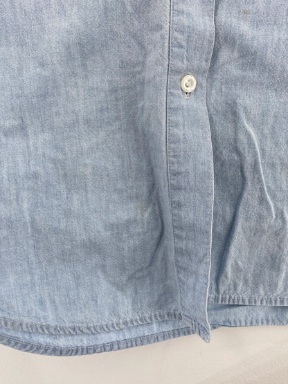 00' DISNEY WINNIE THE POOH  Size L Vintage Button-Down Shirt / A2283