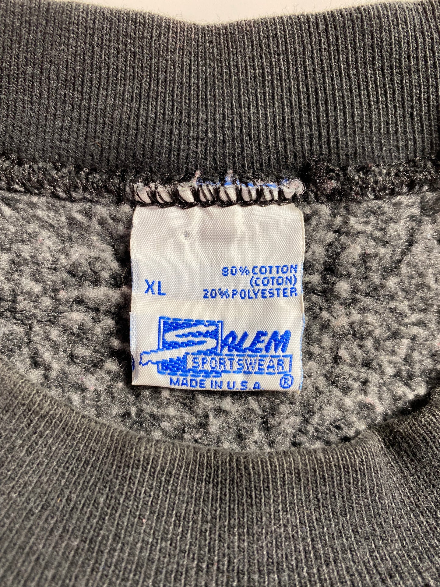 1994 SALEM x PITTSBURGH PENGUINS Made in USA Size XL Vintage NHL Sweat-Shirt / A3359