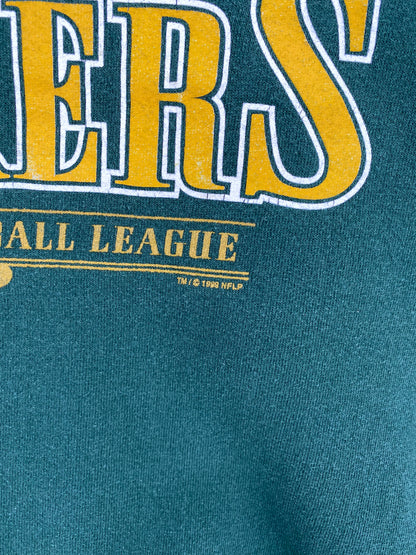 1999 GREEN BAY PACKERS Made in USA Size XL Vintage NFL Sweat-Shirt / A3364