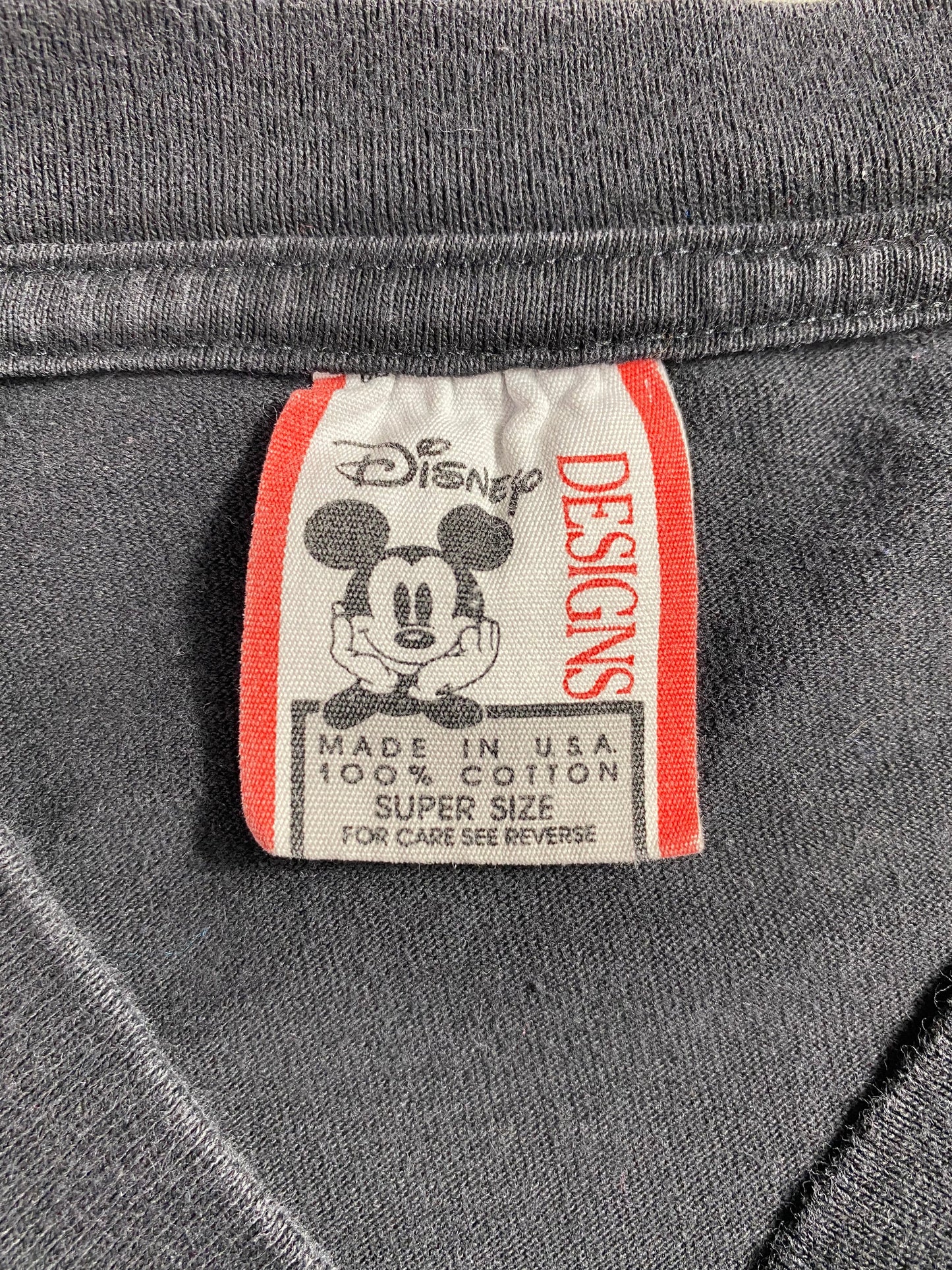 90's DISNEY MICKEY Made in USA Size XXXL Vintage T-Shirt / E5247T