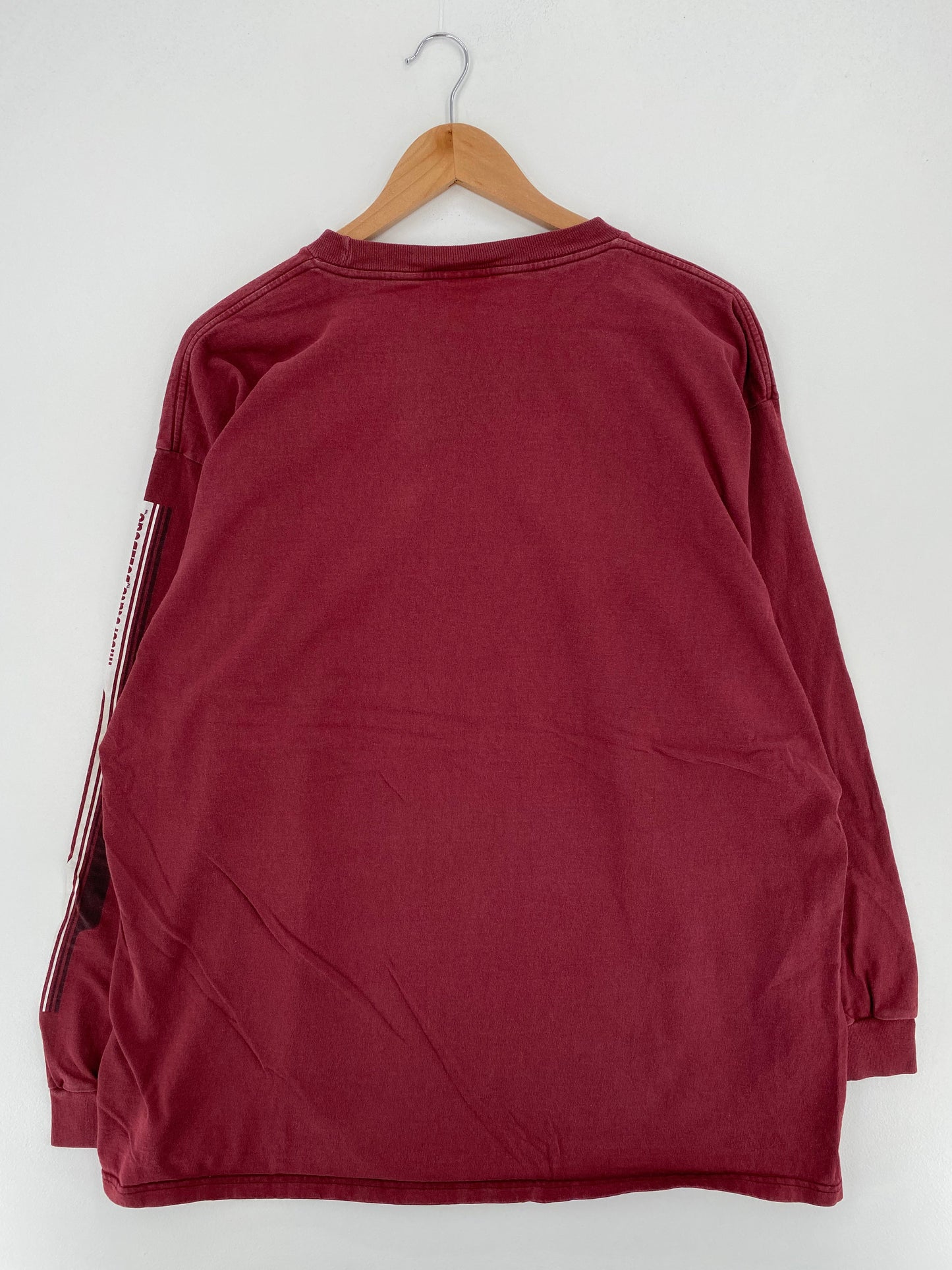 00' NIKE MISS STATE UNIVERSITY Size XL Vintage College Long Sleeve T-Shirt / E5083T