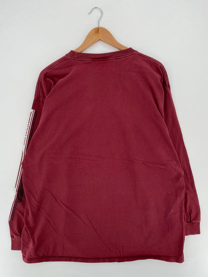 00' NIKE MISS STATE UNIVERSITY Size XL Vintage College Long Sleeve T-Shirt / E5083T