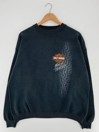 1995 HARLEY DAVIDSON Made in USA Size XXL Vintage Sweat-shirt / A3433