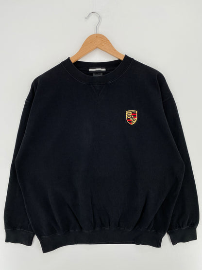 90's PORSCHE Made in USA Size L Vintage Sweat-shirt / A3436
