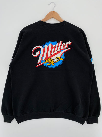 90's NASCAR RUSTY WALLACE Made in USA Size XL Vintage Racing Sweat-Shirt / A2975