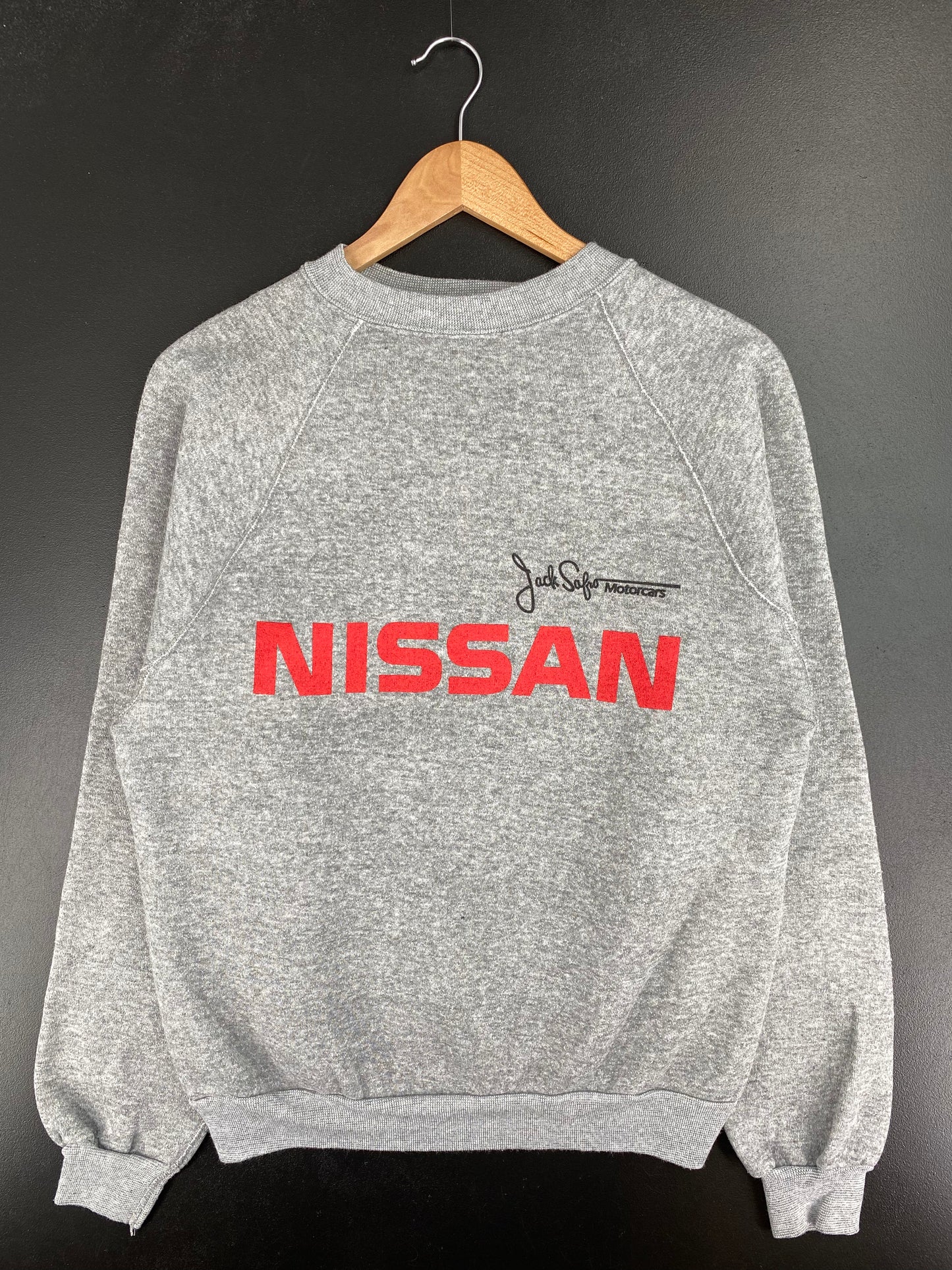 80’s NISSAN Made in USA Size L Vintage Sweat-shirt / A3138