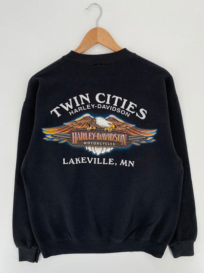 1999 HARLEY DAVIDSON Size No Tag (Approx.L) Vintage Sweat-shirt / A3140