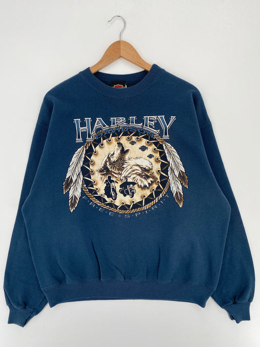 90's HARLEY DAVIDSONMade in USA Size XL Vintage Sweat-shirt / A3141