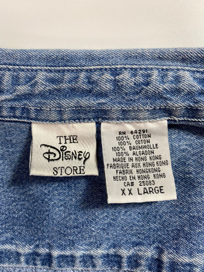 00' DISNEY TIGGER Size XXL Vintage Button-Down Shirt / A3163