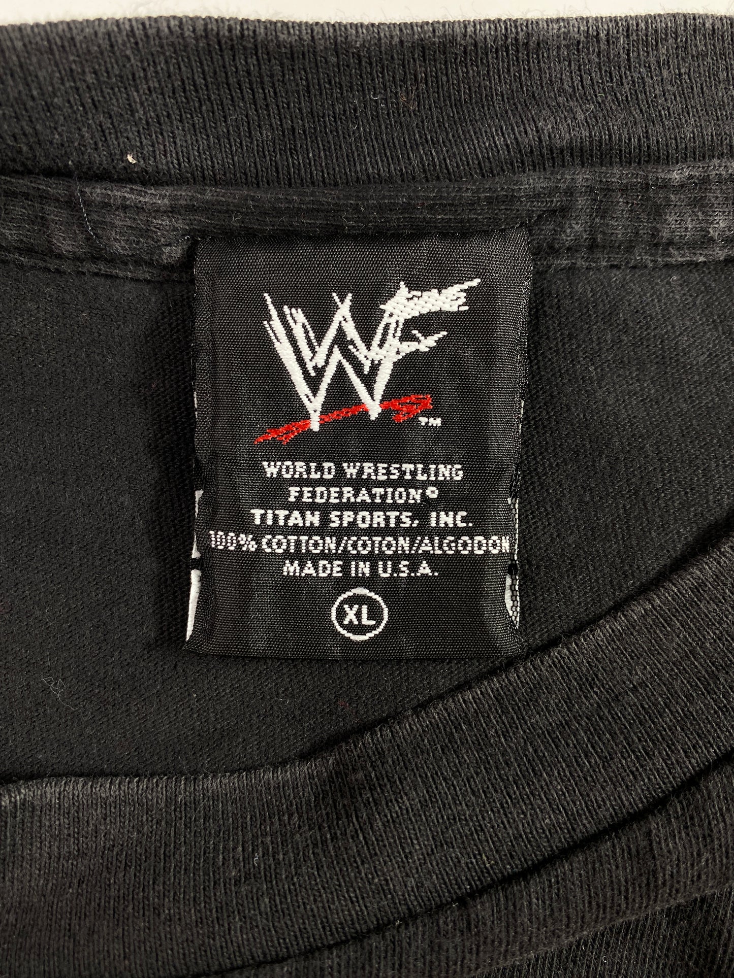 1998 AUSTIN 3:16 Made in USA Size XL Vintage WWE T-Shirts / A3715