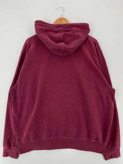 00' NIKE ARIZONA STATE Size L Vintage College Hoodie Sweat Shirts / A3723