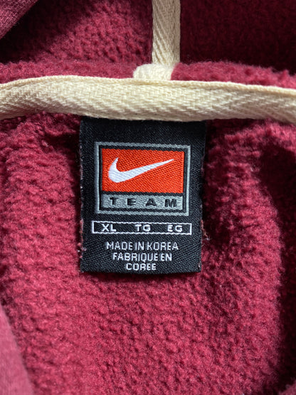 00' NIKE FLORIDA STATE NOLES Size XL Vintage College Hoodie Sweat Shirts / A3725
