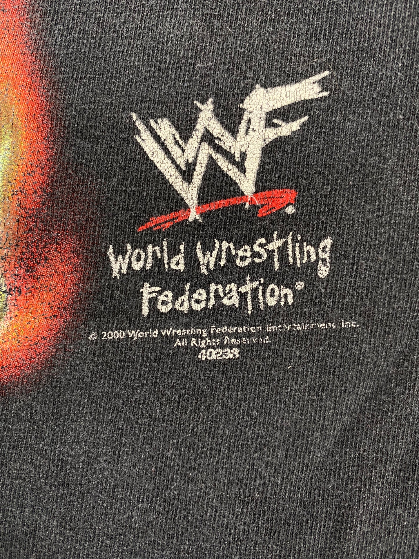 2000 STONE COLD STEVE AUSTIN Size XXL Vintage WWE T-Shirt / A3257