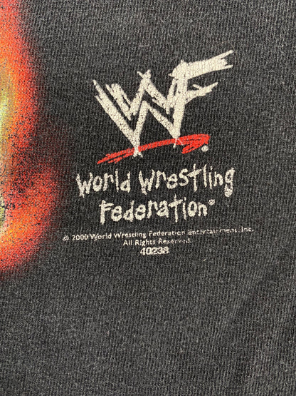 2000 STONE COLD STEVE AUSTIN Size XXL Vintage WWE T-Shirt / A3257