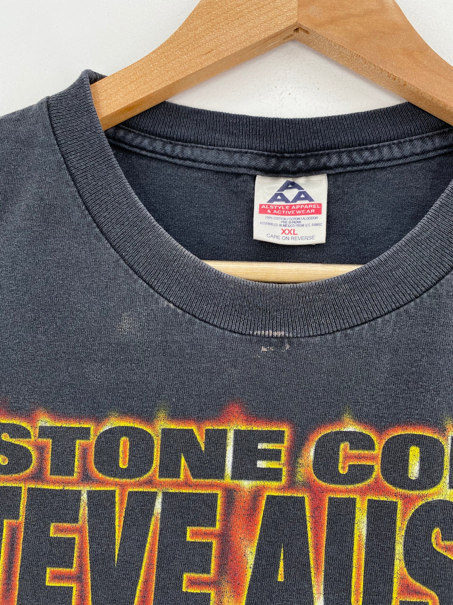 2000 STONE COLD STEVE AUSTIN Size XXL Vintage WWE T-Shirt / A3257