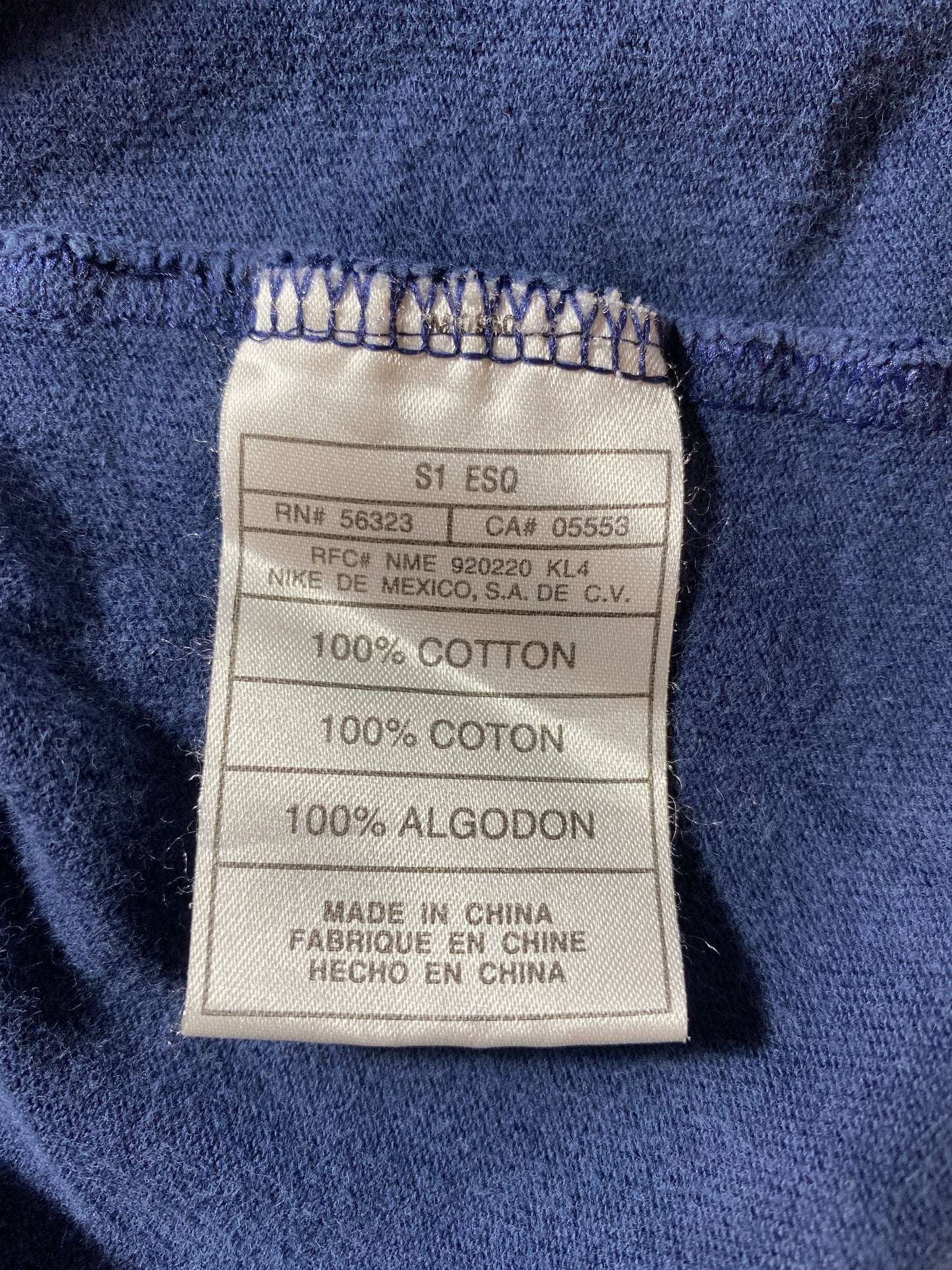 90's NIKE Size M Vintage Rugby-Shirts / A9314