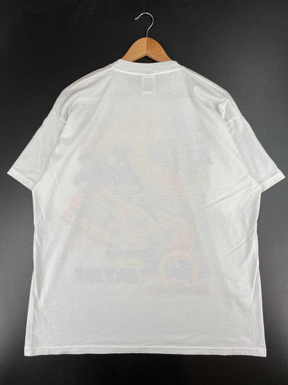 1999 NASCAR TIDE RACING Size L Vintage Racing T-Shirt / E5038T