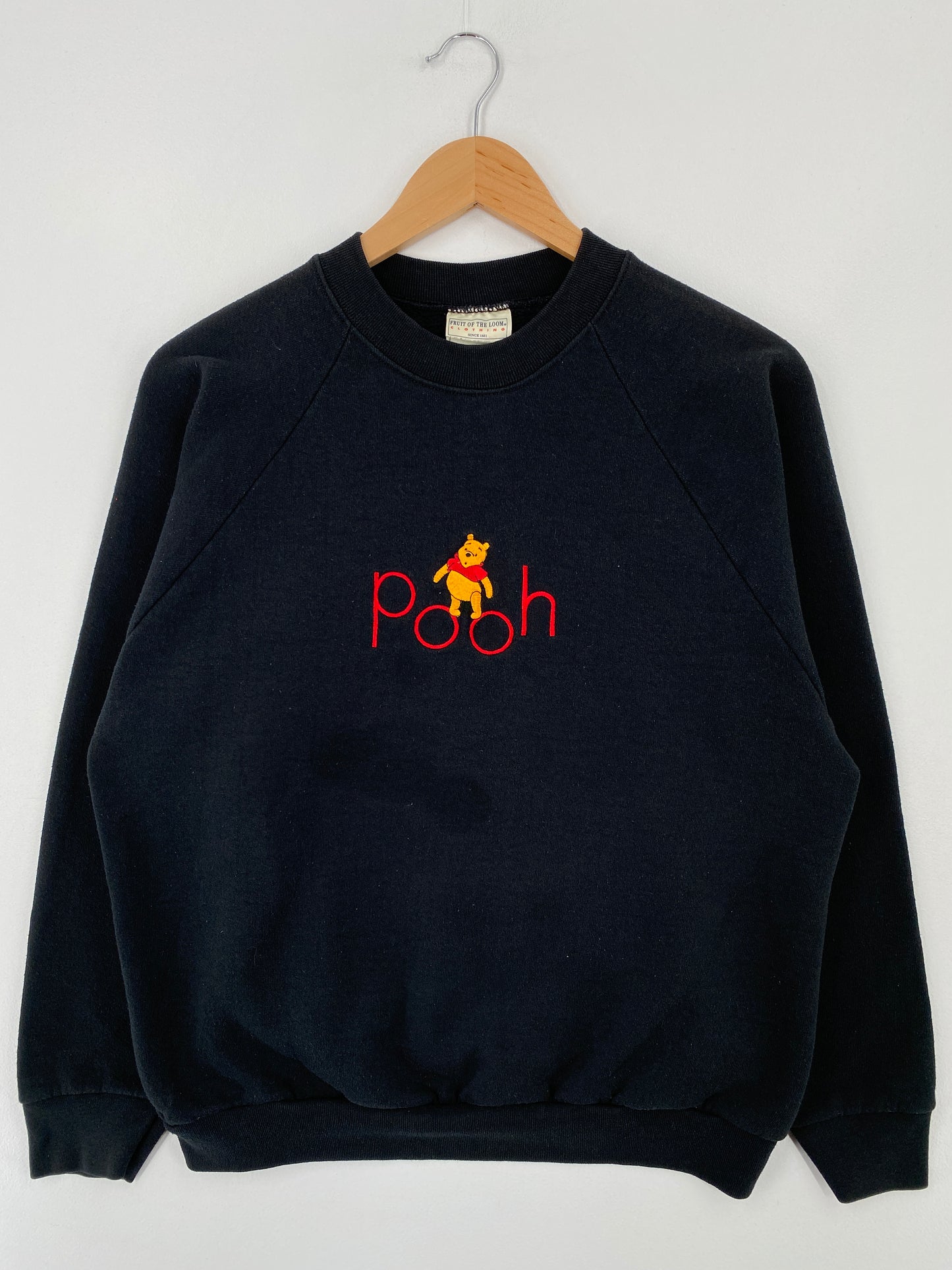 90's DISNEY WINNIE THE POOH Made in USA Size L Vintage Sweat-shirt / A9329