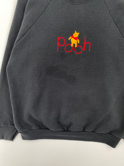 90's DISNEY WINNIE THE POOH Made in USA Size L Vintage Sweat-shirt / A9329