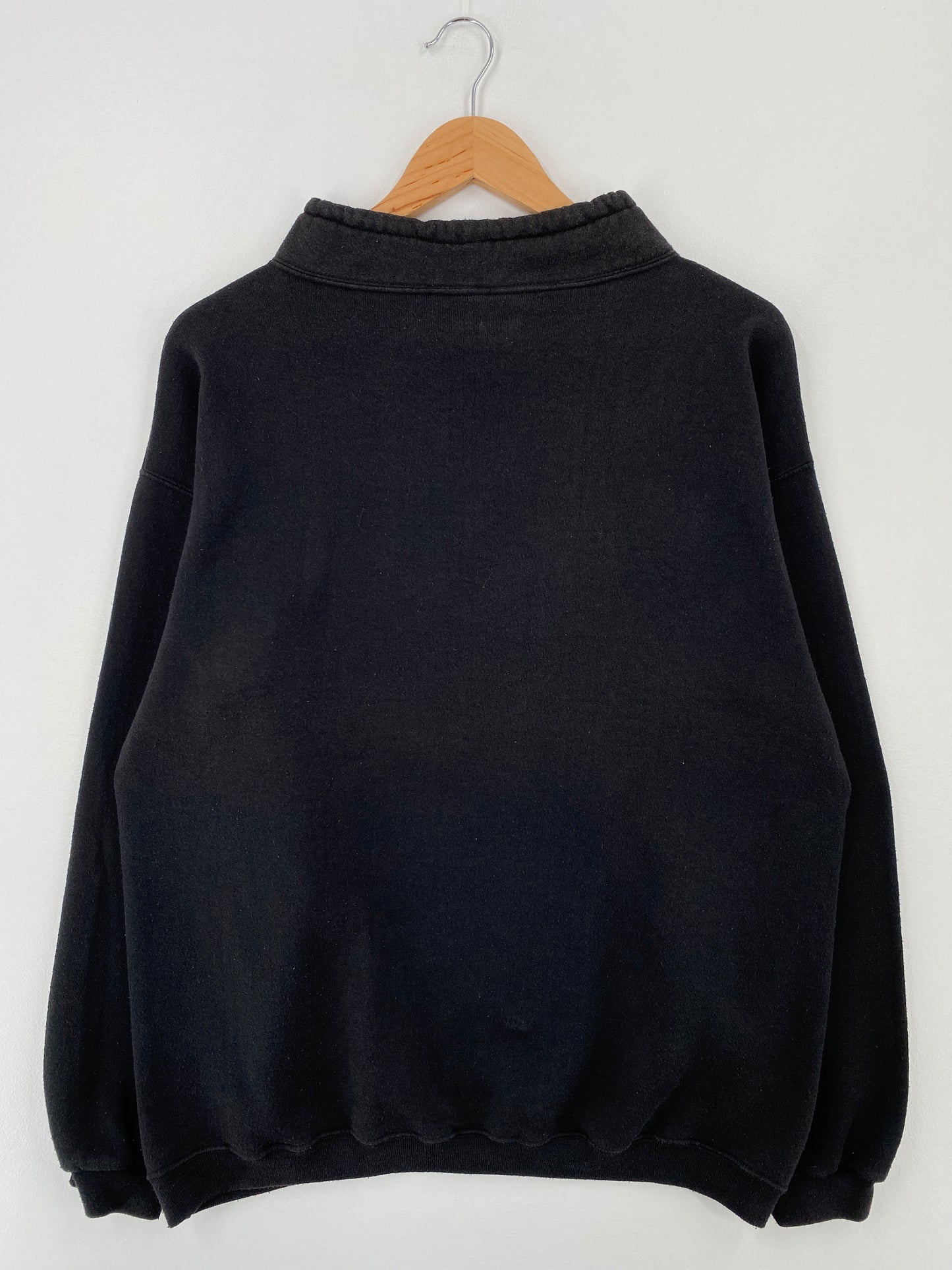 90's DISNEY GOOFY Made in USA Size L Vintage Half Zip Sweat-shirt / A9330